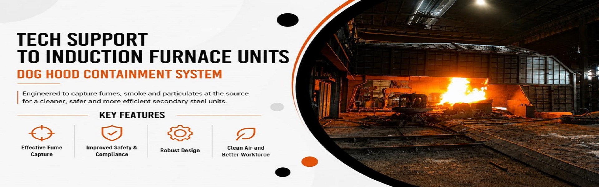 Tech Support to Induction Furnace Units
